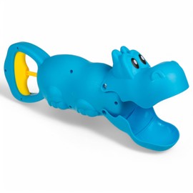 MIJOMA Sand Grabber Children - Hand Excavator for Sandpit & Beach - Animal Design - Beach Toy & Water Toy for Toddlers from 3 Years - Sand Toy for Outdoor (Hippo Croc Shark Set)