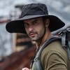 Bucket Hat Wide Brim UPF50+ Breathable Water Repellent with Adjustable