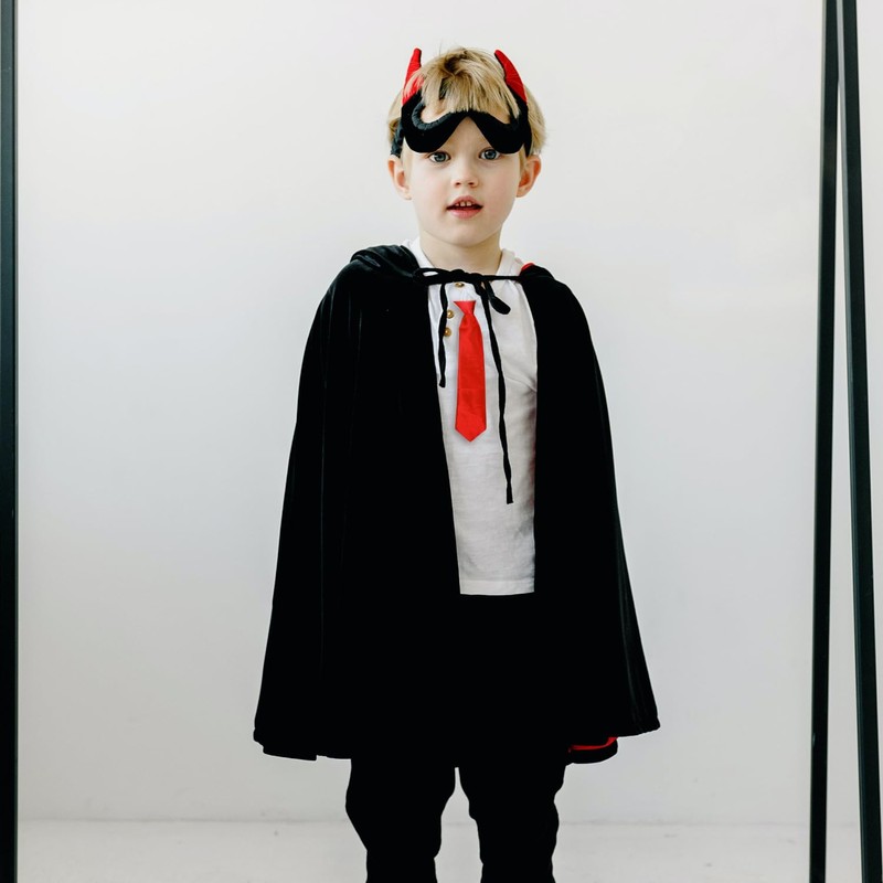 Luckious Children's Tie - Solid Color Elastic Children's Tie For