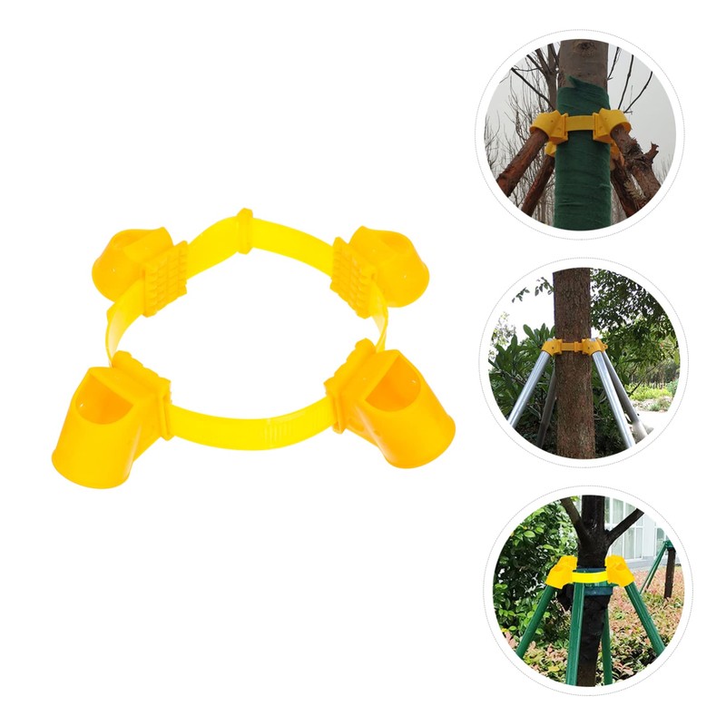 Levemolo 1set Tree Stump Support Fixator Cups for Windproof Tree