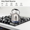 Tea Kettle for Stovetop, Food Grade Stainless Steel Water Kettle,