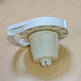 Rollease Clutch R Series with Bead Stopper (White, R8-1 1/8" Tube)