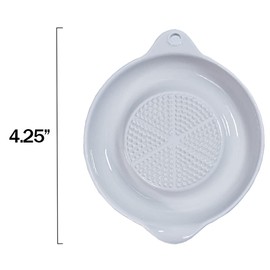 Ceramic Grater for Garlic, Ginger, Wassabi, and More