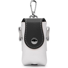 Golf Ball Case, Golf Equipment, Ball Pouch, Thin, Magnetic Easy, Easy On/Off, Lightweight, Trinket Holder, Ball Pouch, Black, Practical