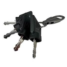 HKOO JCB Heavy Equipment Keys HKOO Ignition Keys for JCB Heavy Equipment (4 Pack)