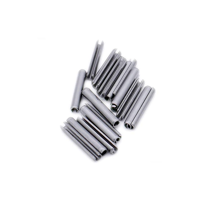 D2 (2mm x 4mm) Slotted Spring Pin (Heavy) - Stainless
