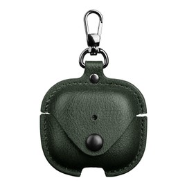 KANOYO Compatible AirPods 4 Case, AirPods 4 Cover, PU Leather, Italian Leather Airpods 4 Protective Case, Airpods 4, Full Protection, Shockproof, Front LED Lamp Viewing, Wireless Charging, Convenient