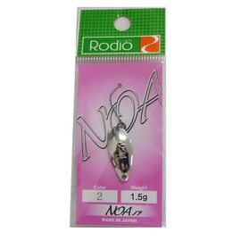 rodiocraft (rodeokurahuto) Spoon Noa 1.5 G # 2 Silver. Lure