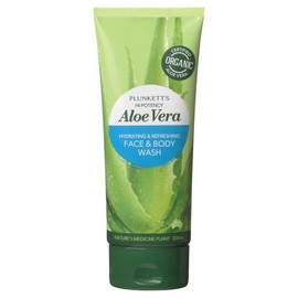 Plunkett's Hi-Potency Aloe Vera Hydrating & Refreshing Face & Body Wash 200ml