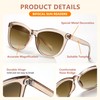 EASY READ 2 Pack Cateye Bifocal Reading Sunglasses for Women,Fashion