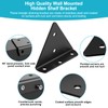 Pack of 4 Shelf Brackets, Invisible Shelf Brackets, Triangle Shelf