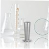 CHILDWEET Stainless Steel Tweezer Holder Shaped Storage Box for Lab