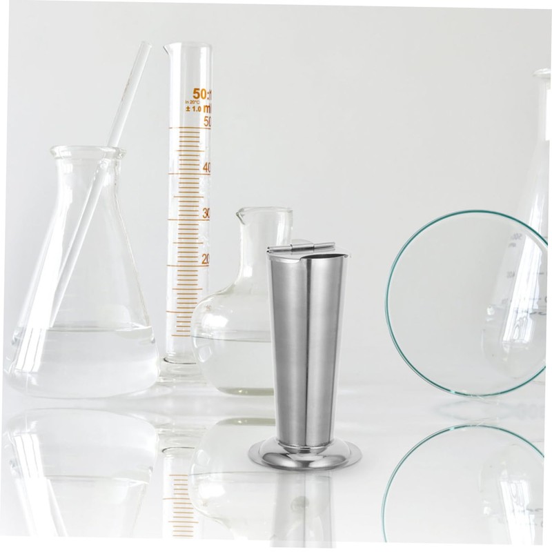 CHILDWEET Stainless Steel Tweezer Holder Shaped Storage Box for Lab