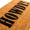 NINAMAR Howdy! Door Mat - Natural Coir - 29.5 x