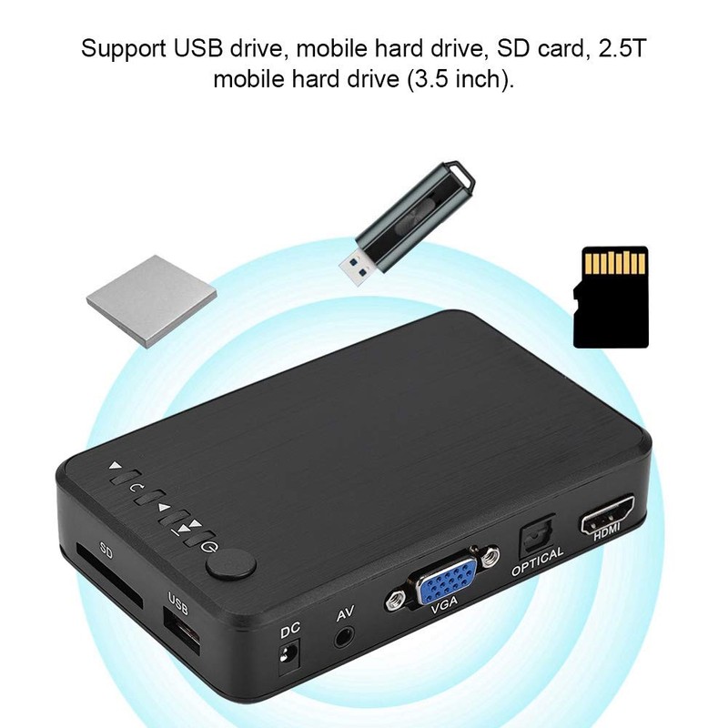 HDMI Multi Media Player, 1080P Full HD Digital Media Player