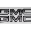 GMC New Front & Rear Emblem Black Kit for 2019