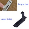 Dontay Pocket Door Pull Handle, Edge Pull, Professional Stainless Steel
