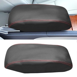 SUNBREATH Compatible with Center Console Armrest Cover for Toyota Camry 2007 2008 2009 2010 2011 Leather Arm Rest Storage Box Lids Cushion Protector Pad