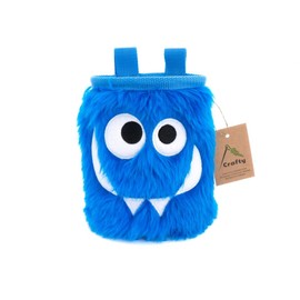Crafty Climbing - Foodie Monster (Chalkbag), Design: Blue Foodie Monster