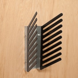 Peachtree Woodworking Supply Peachtree 2271 Saw Blade Storage Rack, Safely Store Up to Eight Saw Blades, Store Table Saw Blades, Circular Saw Blades and Either 10 or 12 Blades