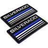 2X Cab Emblem Badge Side Roof Pillar Decal Plate Compatible