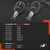 A-Premium 2 x Front Lower Ball Joints, Compatible with Mitsubishi