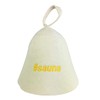 GMMH® Sauna Hat Sauna Cap Felt Cap 100% Cotton Sauna
