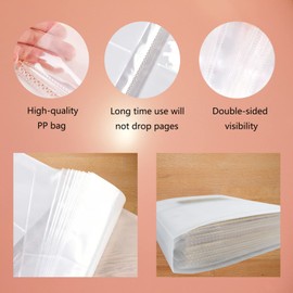 HOINCO - Juego de 2 pegatinas para uñas, 80 ranuras, organizador de pegatinas para uñas, coleccionar, libro de manicura, álbum de fotos fácil para decoración de uñas