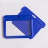 1 Pack Sliding Horizontal ID Badge Holder with Clear Window
