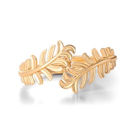 Jessica Simpson Leaf Cuff Bracelet for Women - Fashion Bracelet Cuff for Women with Leaf Design
