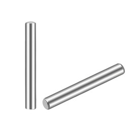 sourcing map 25 Pieces 2.5 x 20 mm (approx. 3/32 Inch) Dowel Pin 304 Stainless Steel Wood Bunk Bed Dowel Pins Shelf Pegs Support Shelves