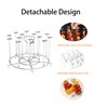 Air Fryer Spießständer, 15-in-1 Edelstahl Air Fryer Spieß Rack für