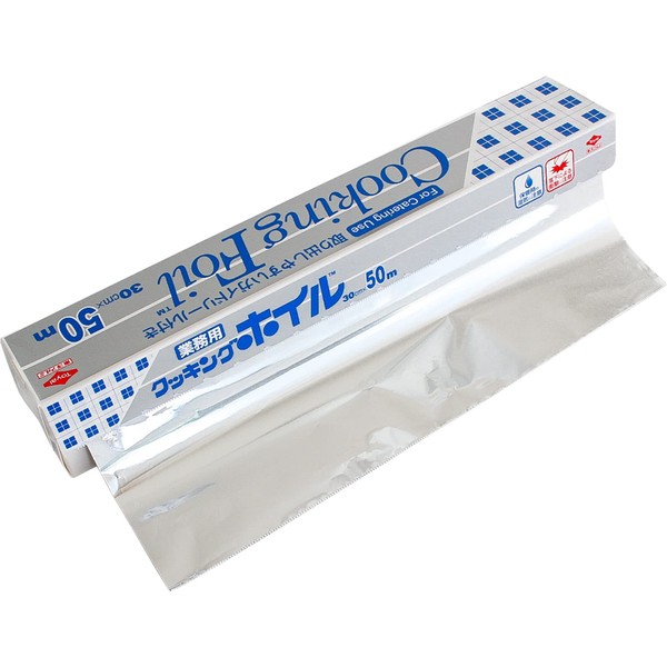 Toyo Aluminum Aluminum Foil Commercial Use 11.8 x 166.6 ft (30 x 50 m) Cooking Foil Wide, Large Capacity, 11.8 x 166.4 ft (30 x 50 m), 1 Pack S0070