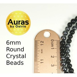 Auras By Osiris Hematite & Obsidian Necklace - Spiritual Enlightenment & Protection - Handcrafted Gemstone Harmony Jewelry