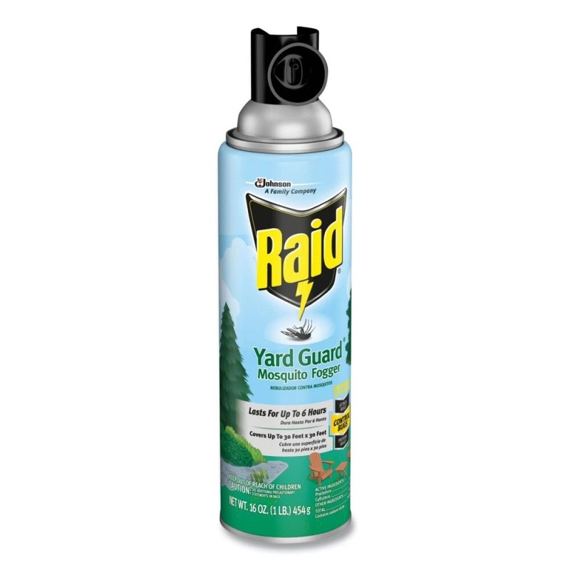 Raid 617825 Yard Guard 16 oz Aerosol Spray Fogger (12/CT)