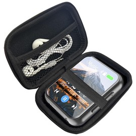 Compatible with AiMoonsa Case, Blueshaweu Hard Shell Travel and Storage Carrying Case Compatible with AiMoonsa D30 2.0" Full Touch Screen MP4 MP3 Player (Black)