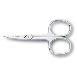 3 Claveles Nail Scissors with Curved Blades and Cuticle Nippers Professional Manicure Set of Nail Scissors and Cuticle Pliers Carbon Steel 1 Unit 0.13 50 ml