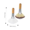 Baluue 2pcs Face Makeup Brush Set for Loose Powder Setting