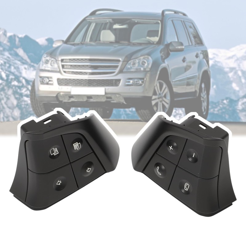 Konuooer 2 pieces multifunctional steering wheel switch control buttons 1648207910