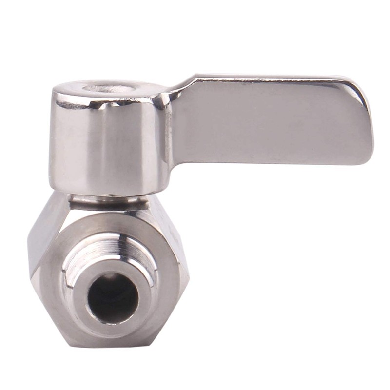 DERNORD Stainless Ball Valve - 1/4 Inch NPT Thread Male