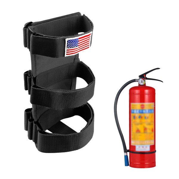 Gasedin Fire Extinguisher Holder, Adjustable Roll Bar Fire Extinguisher Mount