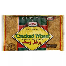 Ziyad Cracked Wheat Burghul-Medium No2 16 oz (Pack Of 12)