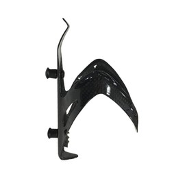TIME 199121050015 Bicycle Road Bike MTB Carbon Bottle Cage, Gloss Black