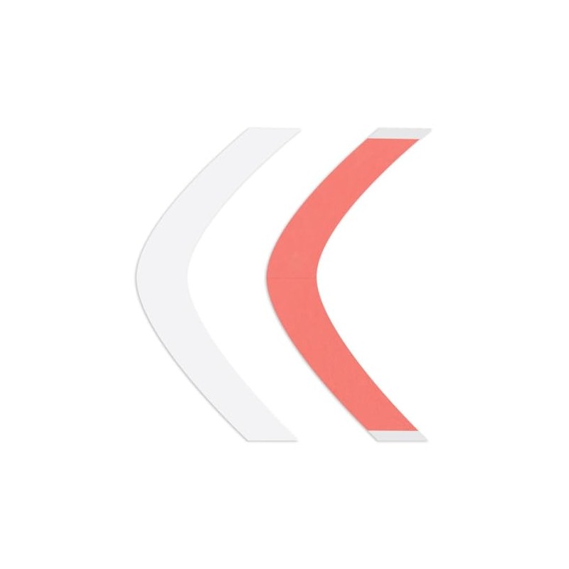 WALKER TAPE Red Liner 5" Super Wide Sensi-Tak A Contour