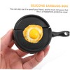 KOMBIUDA 1pc Pan Shape Wireless Earbud Protective Case Compatible with