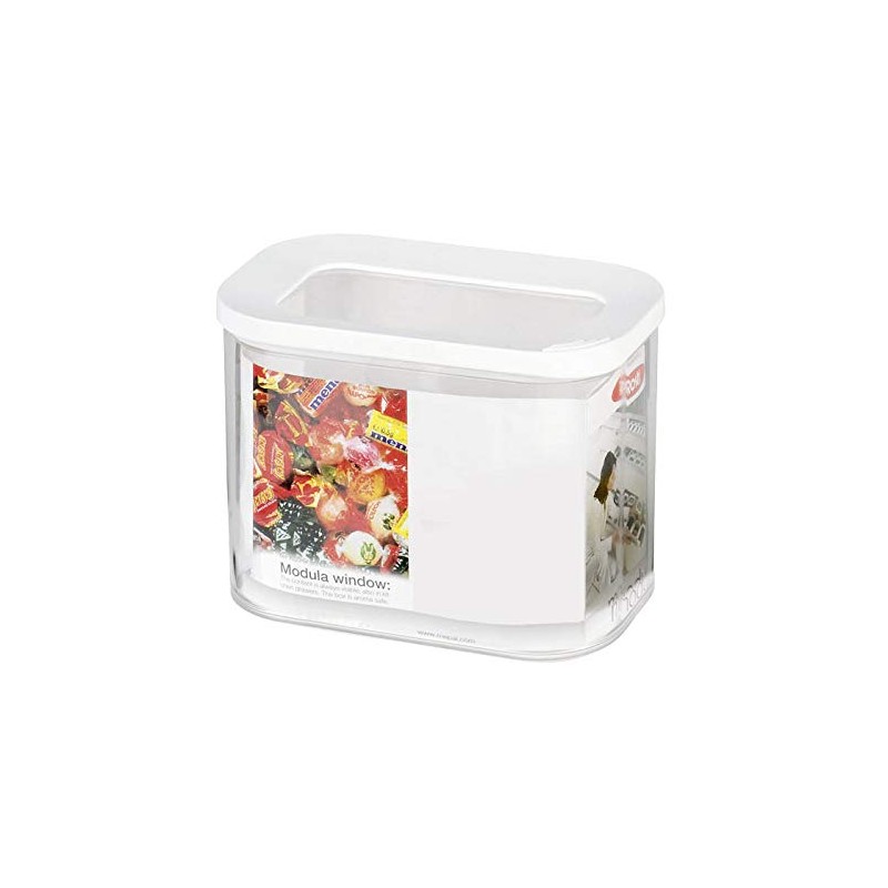 Mepal Modula 106913030600 Storage Jars, Plastic, 1000 ml, Pack of