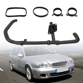 C2S43430 Fit 2002-2008 JAGUAR X-Type Radiator Top Hose W/Thermostat Assembly C2S43430X