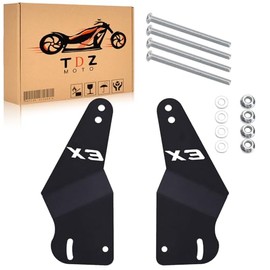 TDZ 50" Inch Light Bar Brackets Mount Kit for Can-am Maverick X3 Curved/Straight LED Light bar 2017 2018 2019 2020 2021 2022 2023