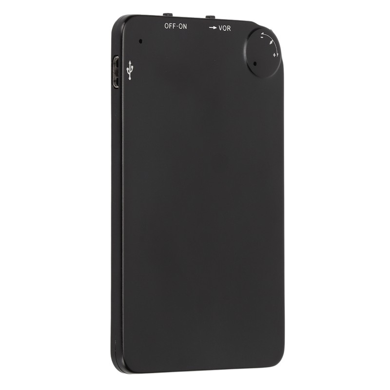 Voice Activated Recorder Portable Adjustable Noise Reduction Sound Recording Device