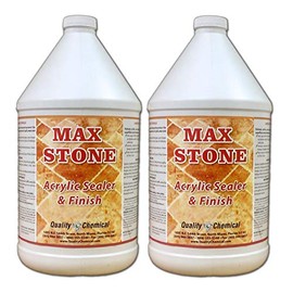 Max Stone Sealer & Finish - an Acrylic Polymer Floor Finish Designed Especially for use on Stone, terrazzo or Marble Floors.-2 Gallon case